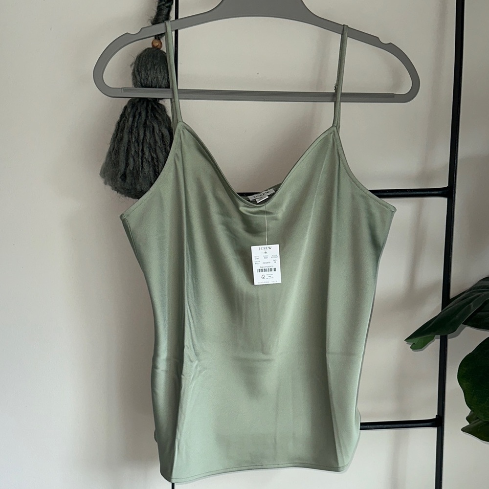 *NWT J.Crew Factory Shiny camisole